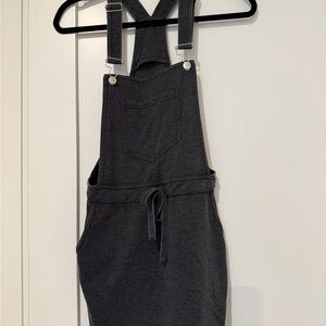 Z Supply Charcoal Overalls Dress